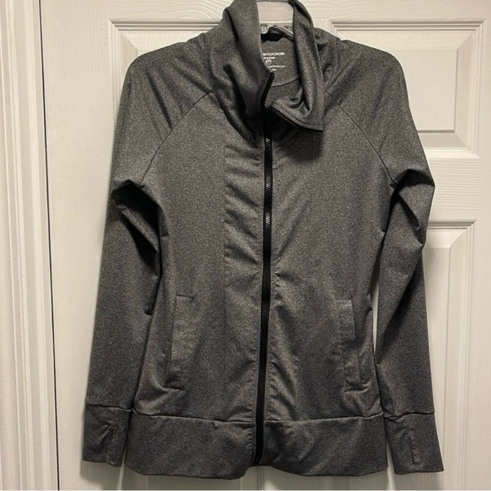 Brooks Women's Heather Gray Full-Zip